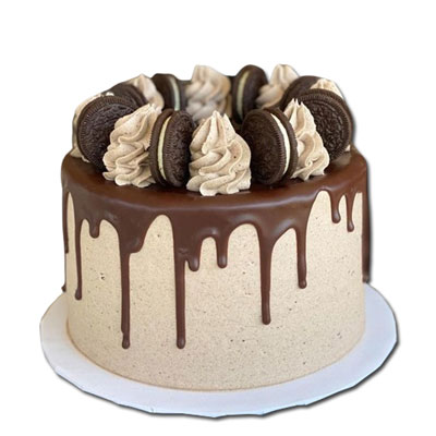 "Delicious Round shape Chocolate cake - 1kg - Code NC15 - Click here to View more details about this Product